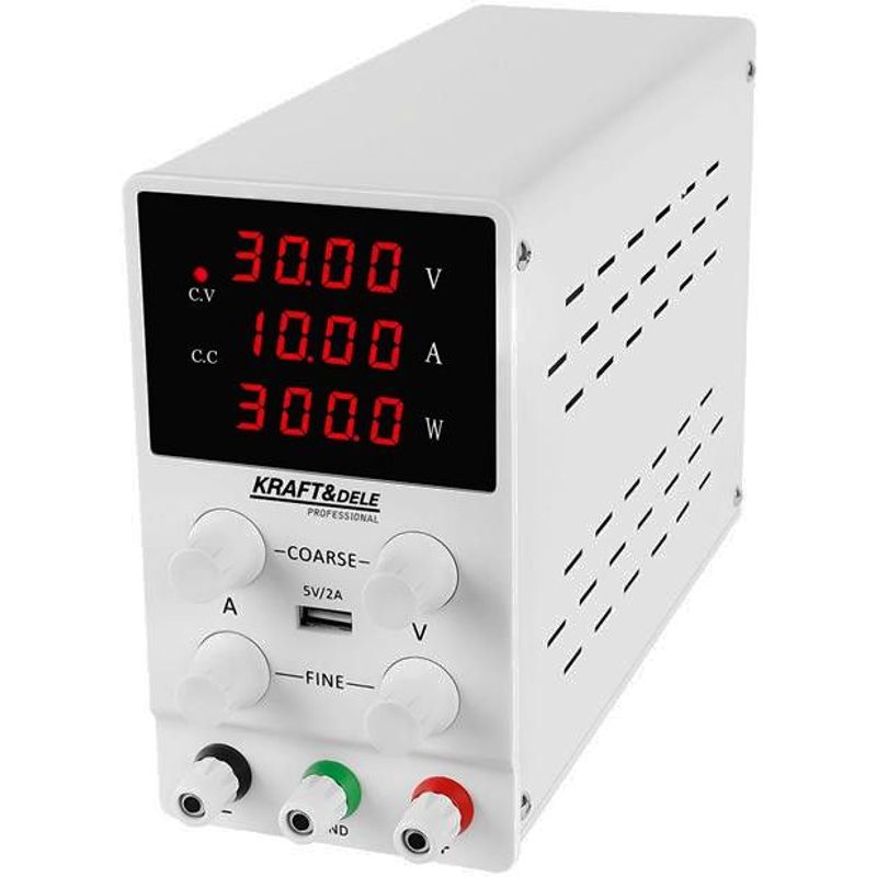 Casa si Gradina - Electrice - Accesorii electrice - Stabilizatoare tensiune si ups - Sursa de Alimentare de Laborator, Kraft&Dele, KD5870 - Infinity.ro