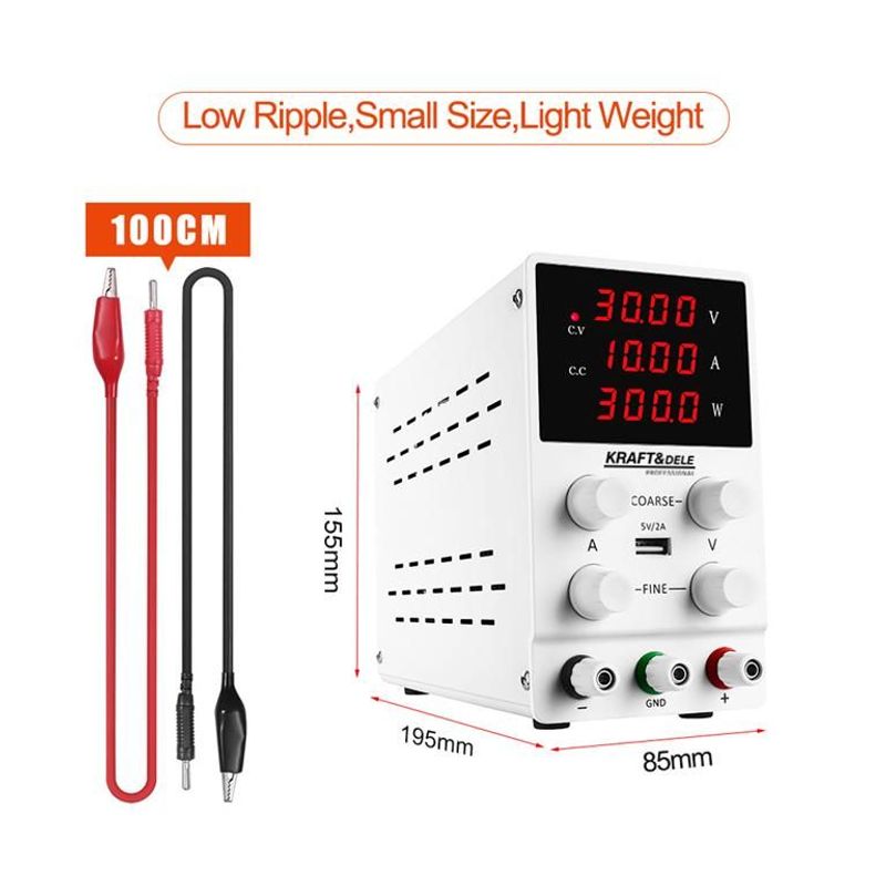 Casa si Gradina - Electrice - Accesorii electrice - Stabilizatoare tensiune si ups - Sursa de Alimentare de Laborator, Kraft&Dele, KD5870 - Infinity.ro