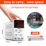 Casa si Gradina - Electrice - Accesorii electrice - Stabilizatoare tensiune si ups - Sursa de Alimentare de Laborator, Kraft&Dele, KD5870 - Infinity.ro