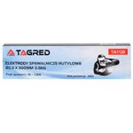 Casa si Gradina - Constructii - Scule electrice si accesorii - Accesorii aparate de sudura - Electrozi rutilici, Tagred, 2,5x 300 mm, 2.5 kg - Infinity.ro