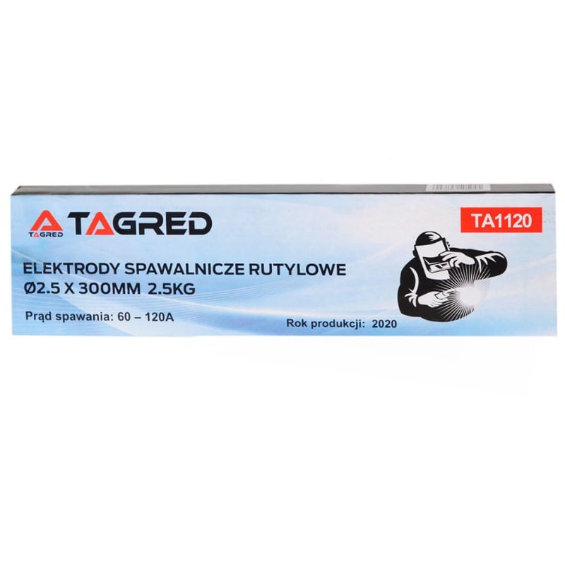 Casa si Gradina - Constructii - Scule electrice si accesorii - Accesorii aparate de sudura - Electrozi rutilici, Tagred, 2,5x 300 mm, 2.5 kg - Infinity.ro