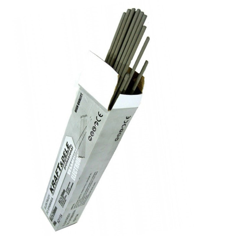 Casa si Gradina - Constructii - Scule electrice si accesorii - Accesorii aparate de sudura - Electrozi, Kraft&Dele, rutilici, 2,5mm x 300mm, 2,5 kg, KD1153 - Infinity.ro