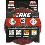 Casa si Gradina - Constructii - Scule electrice si accesorii - Accesorii polizare si slefuire - Disc abraziv, 125mm P120 10buc, V44175, Verke - Infinity.ro