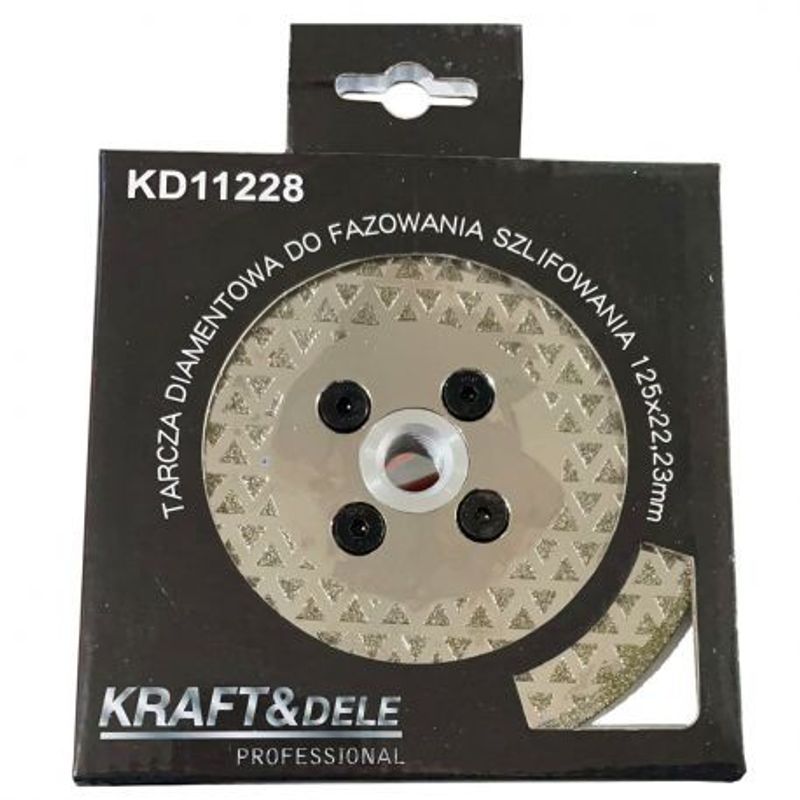 Casa si Gradina - Constructii - Scule electrice si accesorii - Accesorii polizare si slefuire - Disc diamant universal, Kraft&Dele, 125mm, KD11228 - Infinity.ro