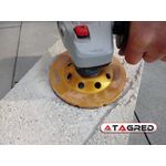 Casa si Gradina - Constructii - Scule electrice si accesorii - Accesorii polizare si slefuire - Disc diamantat slefuire beton, Tagred, TA1031, 125mm, strat 3mm - Infinity.ro