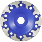 Casa si Gradina - Constructii - Scule electrice si accesorii - Accesorii polizare si slefuire - Disc slefuit 125mm TIP T, Verke, V44206, segment 5mm - Infinity.ro