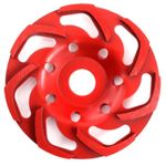 Casa si Gradina - Constructii - Scule electrice si accesorii - Accesorii polizare si slefuire - Disc diamantat, Kraft&Dele, pentru beton si piatra, 125 mm x 22.2 mm, KD1956 - Infinity.ro