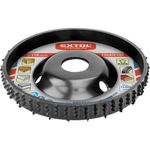 Casa si Gradina - Constructii - Scule electrice si accesorii - Accesorii polizare si slefuire - Disc de frezat frontal/lateral, EXTOL PREMIUM, 8803720, Otel HCS, 13,000 rot/min - Infinity.ro