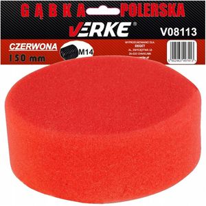 Burete de lustruit, 150mm rosu, V08113, Verke