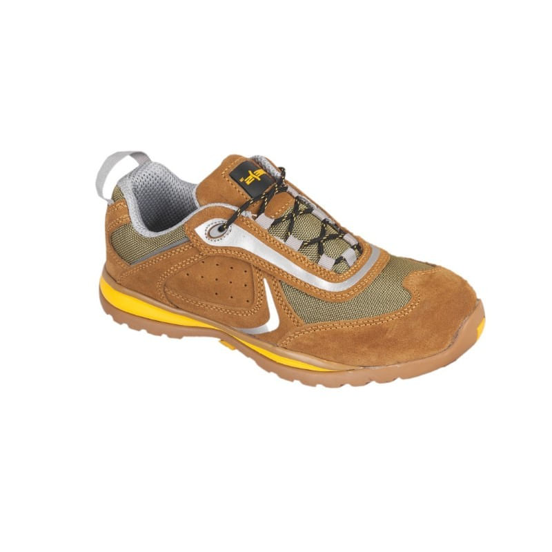 Casa si Gradina - Constructii - Echipamente de lucru - Incaltaminte protectia muncii - Pantofi de protectie BRGRIT SB cu bombeu din otel REIS Masculin 47 Maro - Infinity.ro