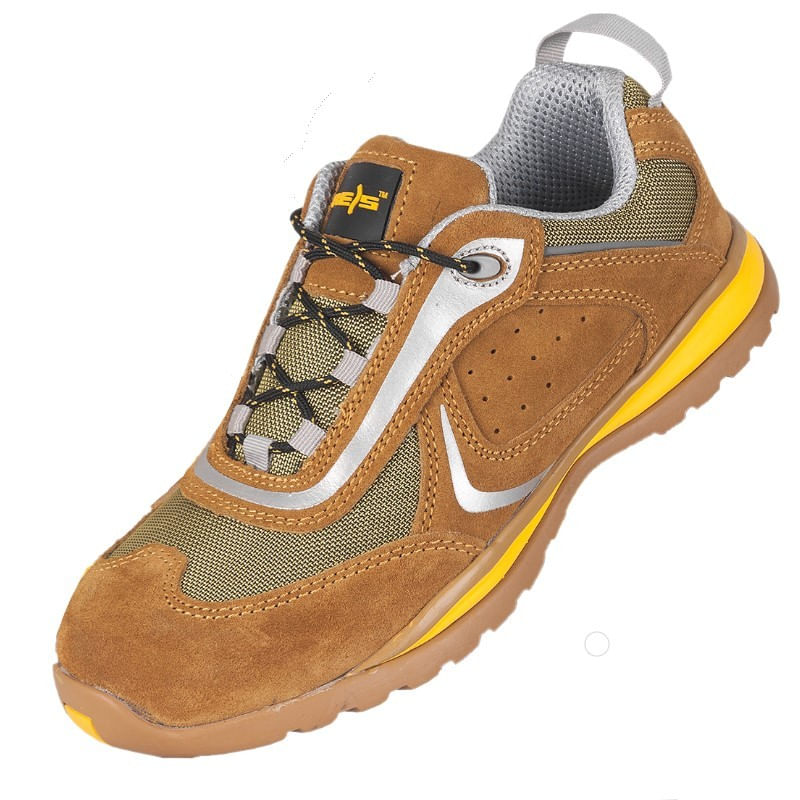 Casa si Gradina - Constructii - Echipamente de lucru - Incaltaminte protectia muncii - Pantofi de protectie BRGRIT SB cu bombeu din otel REIS Masculin 47 Maro - Infinity.ro