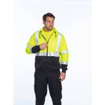 Casa si Gradina - Constructii - Echipamente de lucru - Imbracaminte protectia muncii - Hanorac Hi-Vis Bicolor B315 cu Fermoar Portwest XL Galben - Infinity.ro