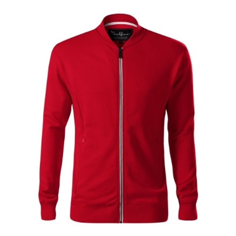 Fashion, accesorii si bijuterii - Barbati - Imbracaminte - Hanorace barbati - Hanorac pentru barbati, Bomber 453, Malfini Rosu 2XL - Infinity.ro