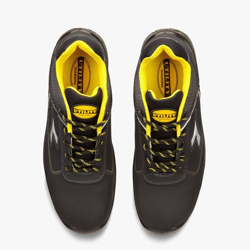 Casa si Gradina - Constructii - Echipamente de lucru - Incaltaminte protectia muncii - Pantofi de protectie din piele,DIADORA, BLITZ S3 SRC cu bombeu compozit Negru 39 - Infinity.ro