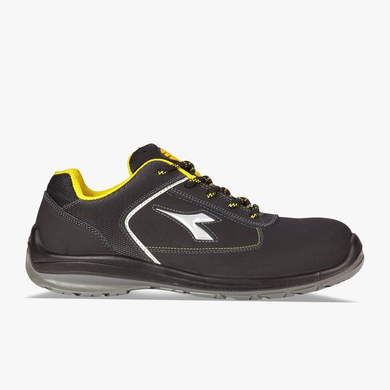 Casa si Gradina - Constructii - Echipamente de lucru - Incaltaminte protectia muncii - Pantofi de protectie din piele,DIADORA, BLITZ S3 SRC cu bombeu compozit Negru 39 - Infinity.ro