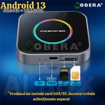 Auto si Moto - Electronice auto - Multimedia auto - Modul auto AI Box goBERA® Android 13, Wireless CarPlay & Android Auto, 8GB+128GB, 4G, GPS, Plug & Play - Infinity.ro