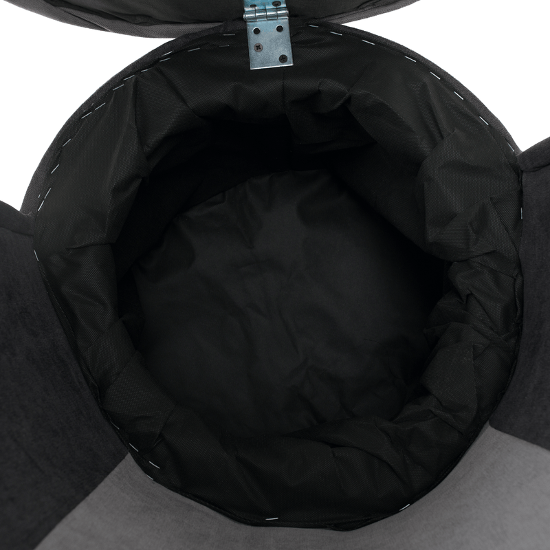 Casa si Gradina - Mobilier - Scaune si fotolii - Fotolii - Fotoliu cu spatiu de depozitare, gri inchis/gri deschis, PERSI - Infinity.ro