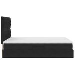 Casa si Gradina - Mobilier - Paturi si accesorii - Paturi - Pat cu lumini cu banda LED Negru 140 x 200 cm Catifea - Infinity.ro
