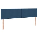 Casa si Gradina - Mobilier - Paturi si accesorii - Paturi - Pat cu lumini cu banda LED albastru 180 x 200 cm tesatura - Infinity.ro