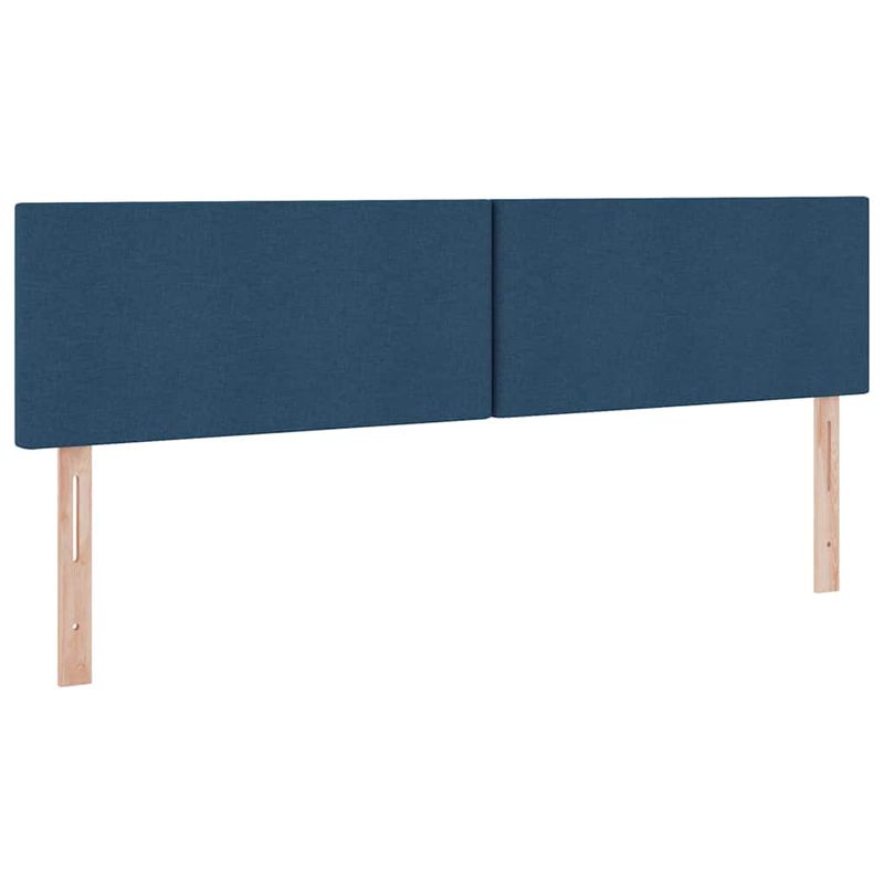 Casa si Gradina - Mobilier - Paturi si accesorii - Paturi - Pat cu lumini cu banda LED albastru 180 x 200 cm tesatura - Infinity.ro