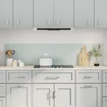 Casa si Gradina - Sanitare - Chiuveta bucatarie si accesorii - Accesorii chiuvete - Spate de bucatarie 2 pcs Alb 90 x 40 cm sticla securizata - Infinity.ro