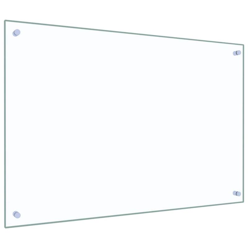 Casa si Gradina - Sanitare - Chiuveta bucatarie si accesorii - Accesorii chiuvete - Spate de bucatarie 2 pcs Transparent 90 x 60 cm - Infinity.ro