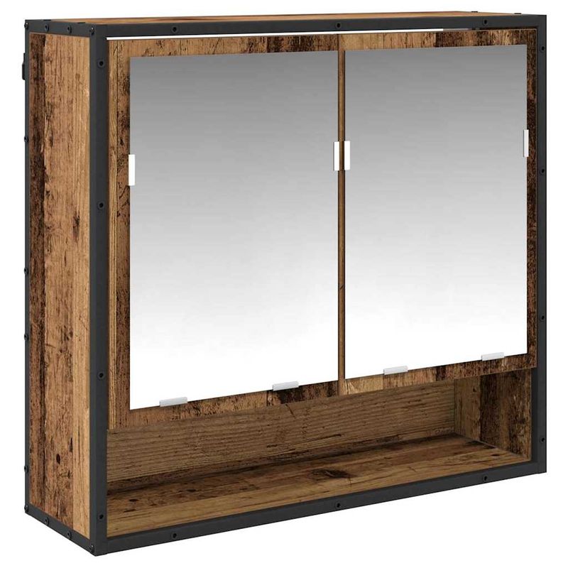 Casa si Gradina - Mobilier - Seturi de mobilier - Seturi baie - Set de mobilier pentru baie 3 pcs Lemn Vechi Lemn compozit - Infinity.ro