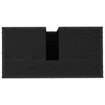 Casa si Gradina - Mobilier - Seturi de mobilier - Seturi baie - Set de mobilier pentru baie 3 pcs Stejar Negru Lemn compozit - Infinity.ro
