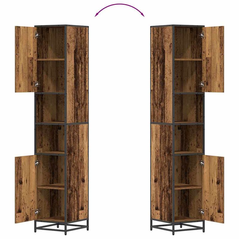 Casa si Gradina - Mobilier - Seturi de mobilier - Seturi baie - Set de mobilier pentru baie 3 pcs Lemn Vechi Lemn compozit - Infinity.ro