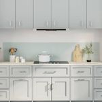 Casa si Gradina - Sanitare - Chiuveta bucatarie si accesorii - Accesorii chiuvete - Spate de bucatarie 2 pcs Alb 100 x 40 cm sticla securizata - Infinity.ro