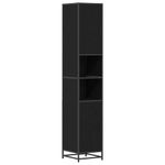 Casa si Gradina - Mobilier - Seturi de mobilier - Seturi baie - Set de mobilier pentru baie 3 pcs Stejar Negru Lemn compozit - Infinity.ro