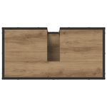 Casa si Gradina - Mobilier - Seturi de mobilier - Seturi baie - Set de mobilier pentru baie cu raft 2 pcs Stejar Artizanal - Infinity.ro