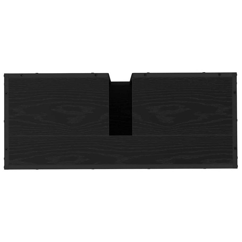 Casa si Gradina - Mobilier - Seturi de mobilier - Seturi baie - Set de mobilier pentru baie 3 pcs Stejar Negru Lemn compozit - Infinity.ro