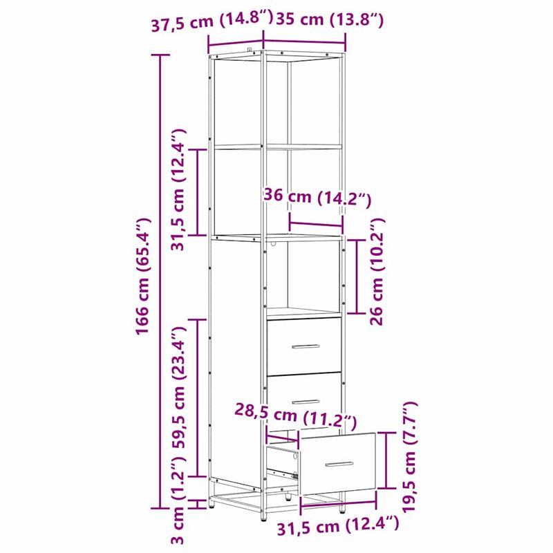 Casa si Gradina - Mobilier - Seturi de mobilier - Seturi baie - Set de mobilier pentru baie 3 pcs Stejar Negru Lemn compozit - Infinity.ro