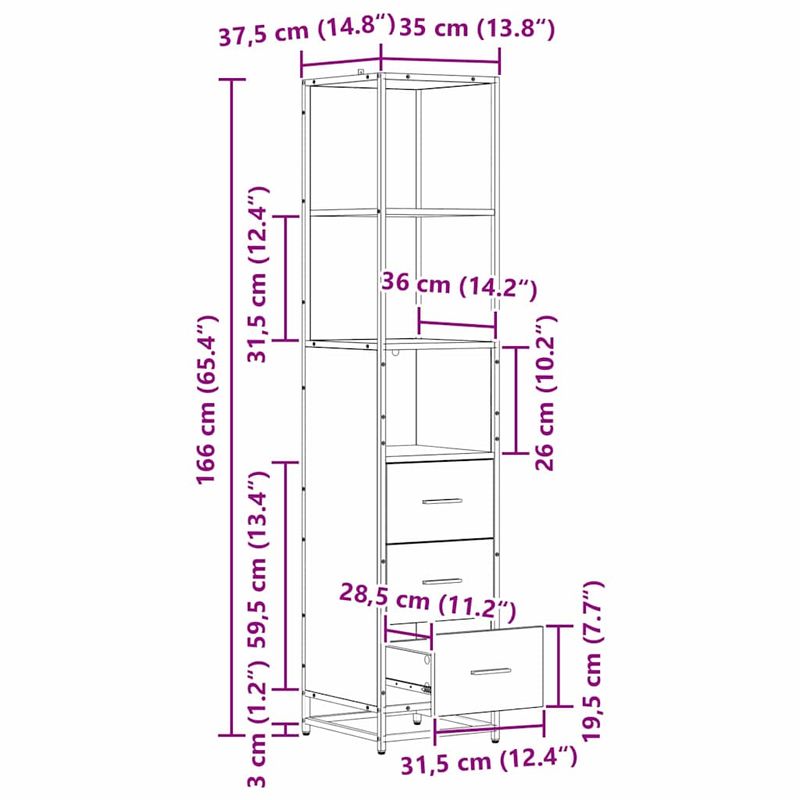 Casa si Gradina - Mobilier - Seturi de mobilier - Seturi baie - Set de mobilier pentru baie 3 pcs Stejar Negru Lemn compozit - Infinity.ro
