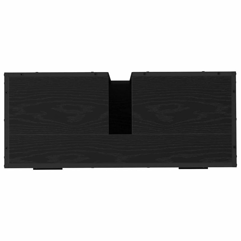 Casa si Gradina - Mobilier - Seturi de mobilier - Seturi baie - Set de mobilier pentru baie 4 pcs Stejar Negru Lemn compozit - Infinity.ro