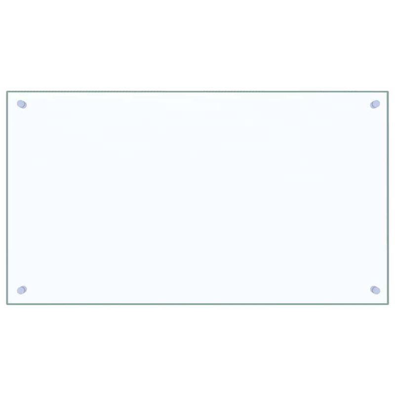 Casa si Gradina - Sanitare - Chiuveta bucatarie si accesorii - Accesorii chiuvete - Spate de bucatarie 2 pcs Transparent 90 x 50 cm - Infinity.ro