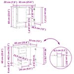 Casa si Gradina - Mobilier - Seturi de mobilier - Seturi baie - Set de mobilier pentru baie 3 pcs Lemn Vechi Lemn compozit - Infinity.ro
