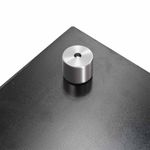 Casa si Gradina - Sanitare - Chiuveta bucatarie si accesorii - Accesorii chiuvete - Spate de bucatarie 2 pcs Negru 90 x 40 cm sticla securizata - Infinity.ro