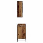 Casa si Gradina - Mobilier - Seturi de mobilier - Seturi baie - Set de mobilier pentru baie 2 pcs Lemn Vechi Lemn compozit - Infinity.ro