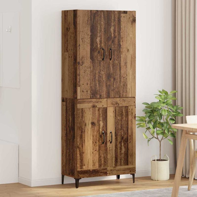 Casa si Gradina - Mobilier - Comode si corpuri - Corpuri bucatarie - Bufet Lemn Vechi 69,5 x 34 x 180 cm Lemn compozit - Infinity.ro