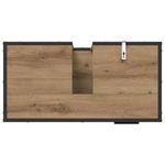 Casa si Gradina - Mobilier - Seturi de mobilier - Seturi baie - Set de mobilier pentru baie cu sertar 2 pcs Stejar Artizanal - Infinity.ro
