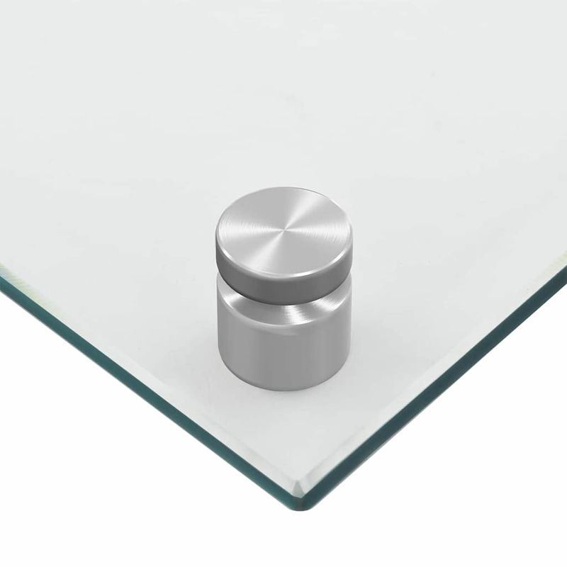 Casa si Gradina - Sanitare - Chiuveta bucatarie si accesorii - Accesorii chiuvete - Spate de bucatarie 2 pcs Transparent 100 x 40 cm - Infinity.ro