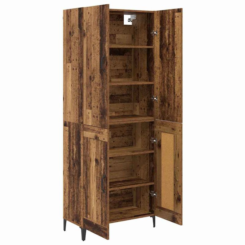 Casa si Gradina - Mobilier - Comode si corpuri - Corpuri bucatarie - Bufet Lemn Vechi 69,5 x 34 x 180 cm Lemn compozit - Infinity.ro