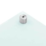 Casa si Gradina - Sanitare - Chiuveta bucatarie si accesorii - Accesorii chiuvete - Spate de bucatarie 2 pcs Alb 100 x 50 cm sticla securizata - Infinity.ro