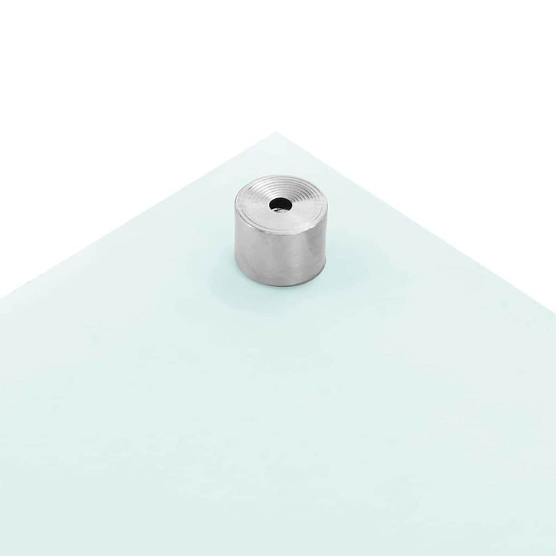 Casa si Gradina - Sanitare - Chiuveta bucatarie si accesorii - Accesorii chiuvete - Spate de bucatarie 2 pcs Alb 100 x 50 cm sticla securizata - Infinity.ro