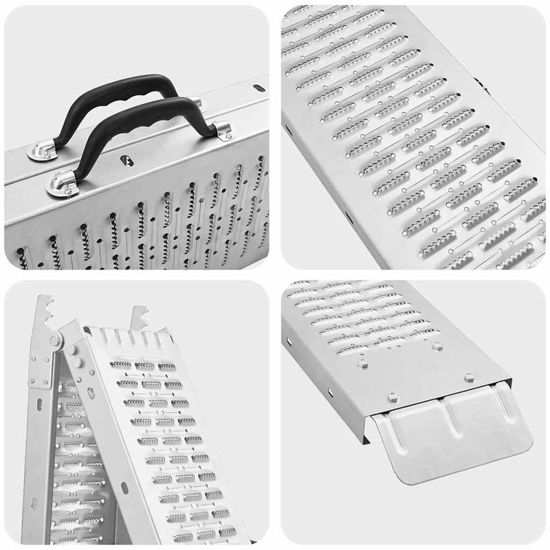 Auto si Moto - Remorci si platforme auto - Rampa de Incarcare 2 pcs Argintiu 185 x 22,5 x 4,5 cm - Infinity.ro
