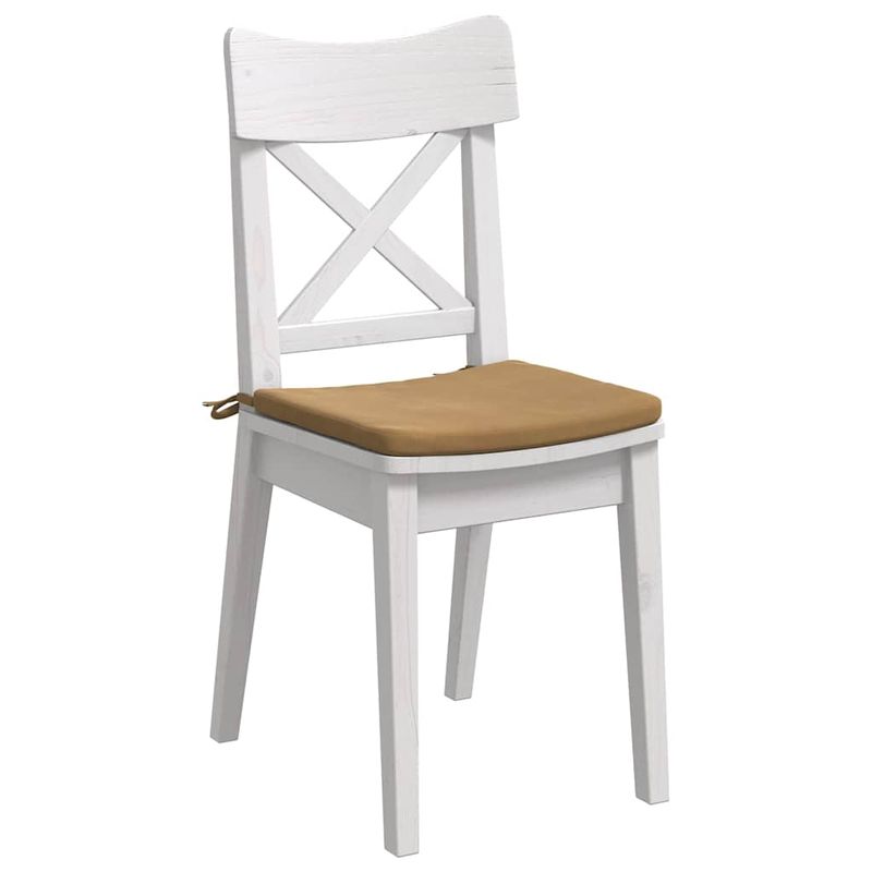 Casa si Gradina - Textile si covoare - Perne si pilote - Perne decorative - Perne de Sezut 4 pcs Maro 40 x 40 x 3 cm Catifea - Infinity.ro