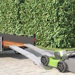 Auto si Moto - Remorci si platforme auto - Rampa de Incarcare 2 pcs Argintiu 166 x 22,5 x 4,5 cm - Infinity.ro