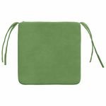 Casa si Gradina - Textile si covoare - Perne si pilote - Perne decorative - Perne de Sezut 4 pcs Verde deschis 40 x 40 x 3 cm Catifea - Infinity.ro